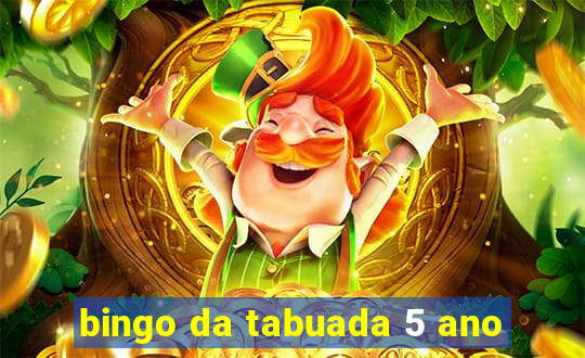 bingo da tabuada 5 ano